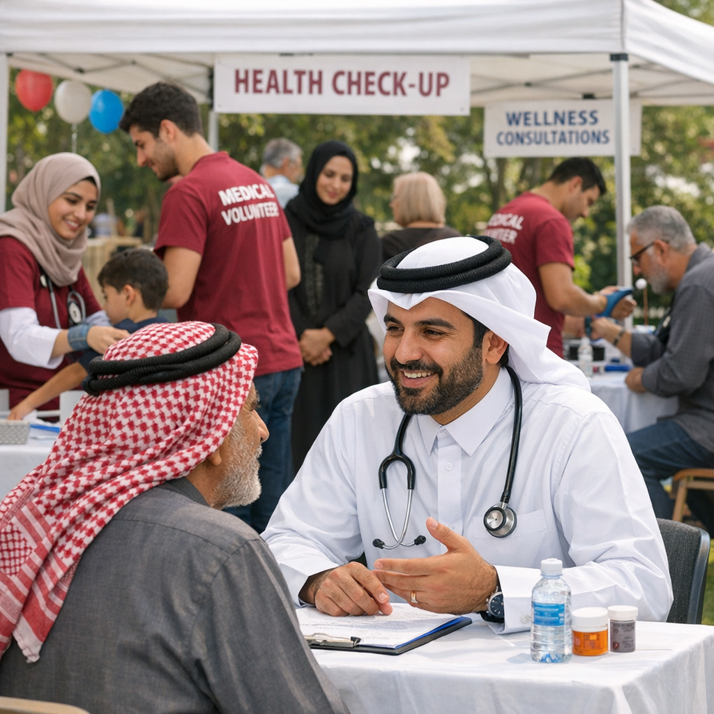 HBKU Hosts Annual Community Health Initiative